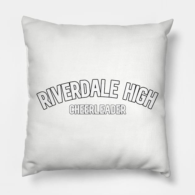 Riverdale High Cheerleader Pillow by Kleiertees