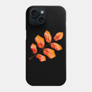 Autumn Leaf Watercolor Phone Case