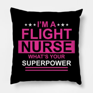 Flight Nurse Pillow