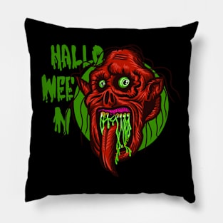 Red devil Pillow