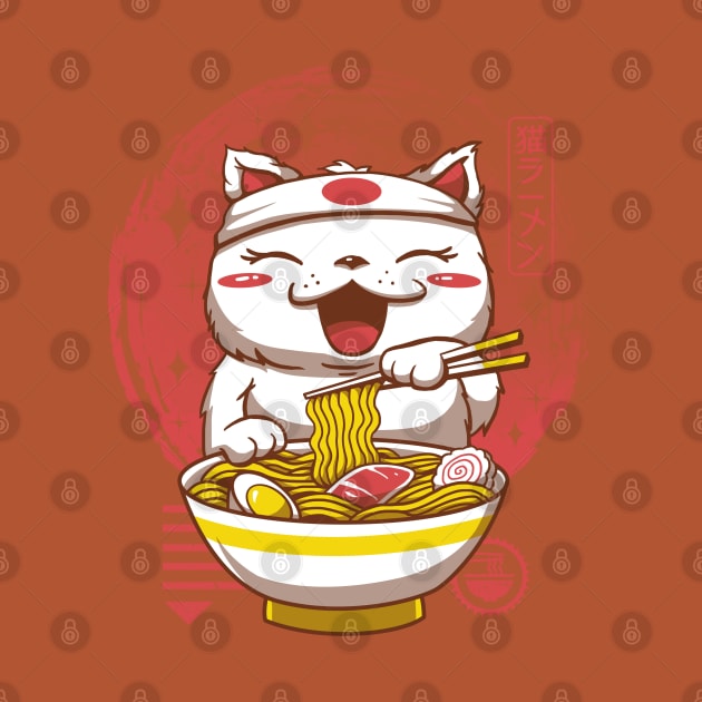 Neko Ramen by Vincent Trinidad Art