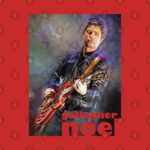 Noel Gallagher by IconsPopArt