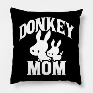 Donkey mom Pillow