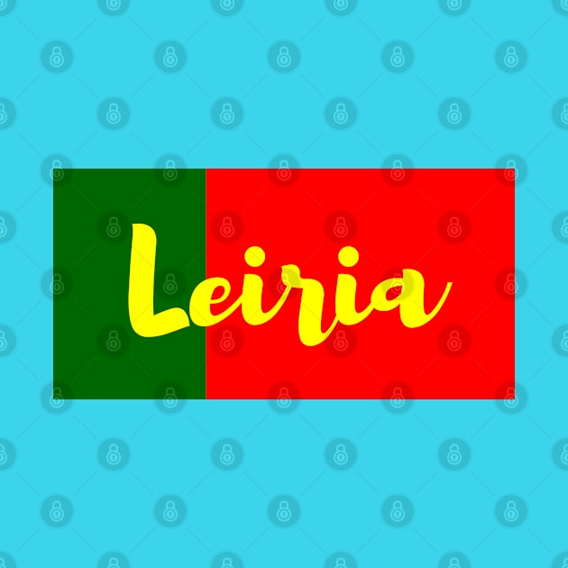 Leiria City in Portuguese Flag Colors by aybe7elf