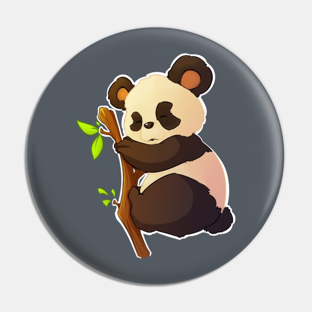 Panda Pin by NikiVandermosten