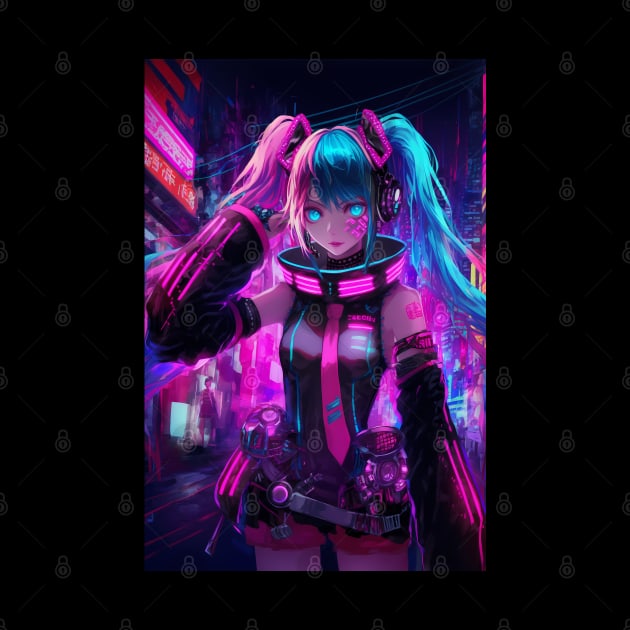 Hatsune Miku Cyber Suit : Vocaloid by alifpunk