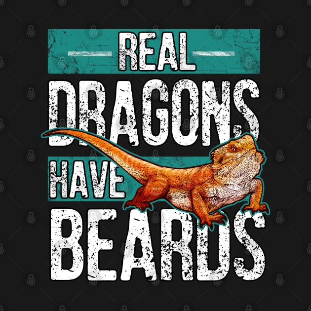 Real dragons have beards, bearded dragon by Ryuvhiel