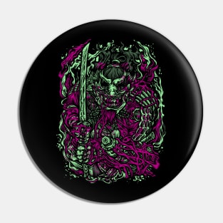 Bushido Warrior Pin