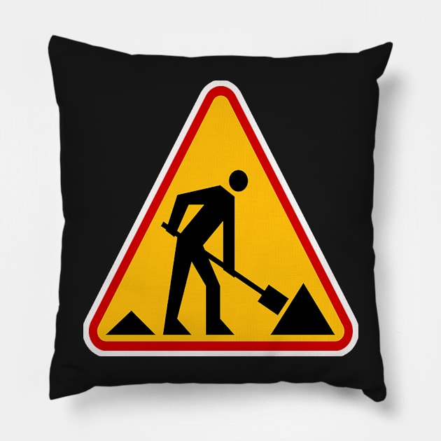 men at work Pillow by likbatonboot