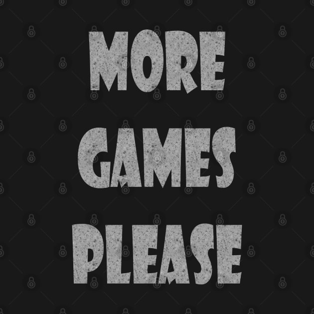 More Games Please Gamer s Game Awards by PlanetMonkey