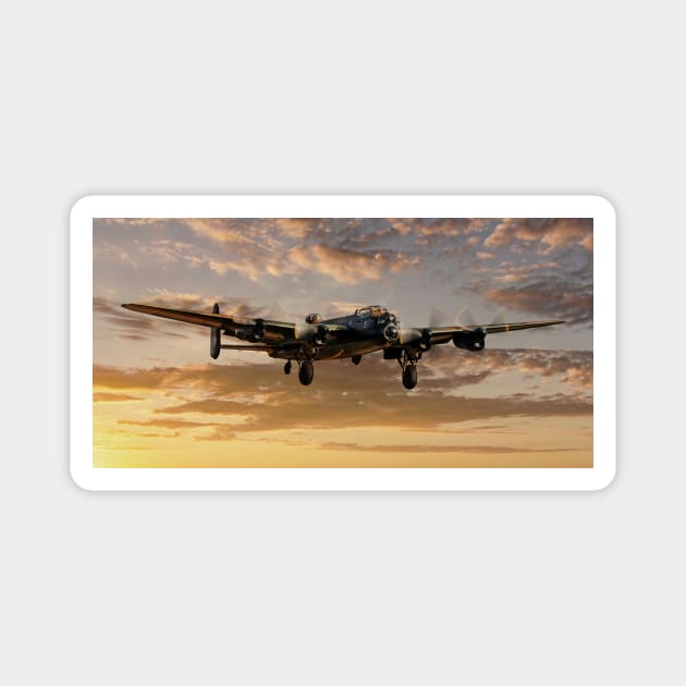 Sunset Recovery Magnet by aviationart