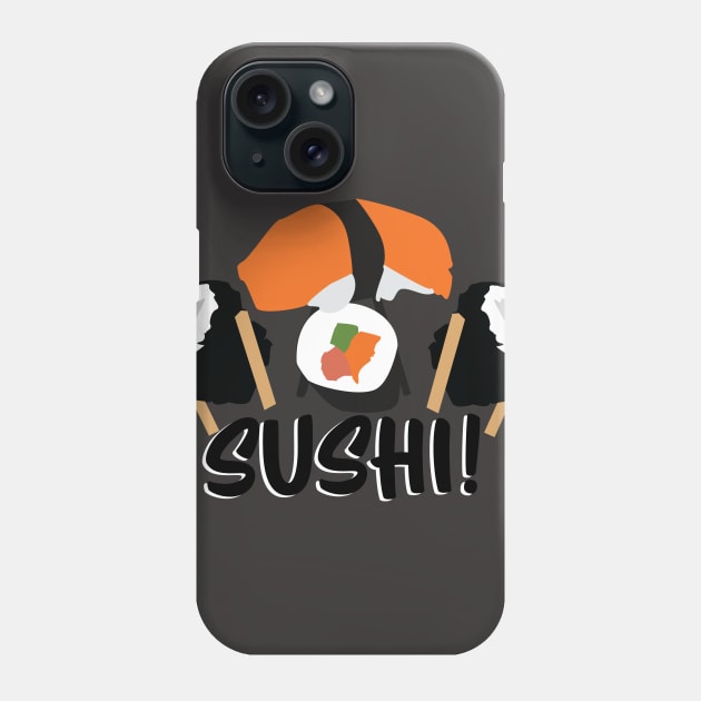 sushi! Phone Case by RedValley