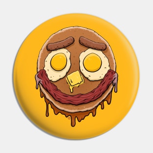 Breakfast With A Smile Pin