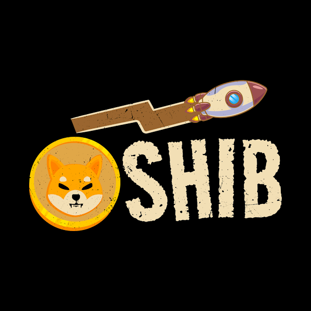 shiba inu coin - rocket by Suarezmess