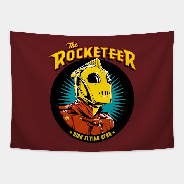 Rocketeer to The Rescue! 2 Tapestry by OHME!