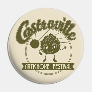 Artichoke Festival Pin