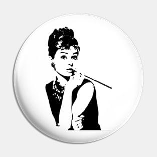 Audrey Hepburn - an icon Pin