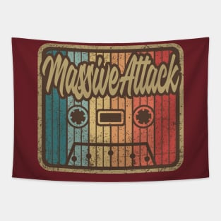 Massive Attack Vintage Cassette Tapestry