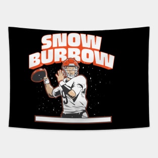 Joe Burrow Snow Burrow Tapestry