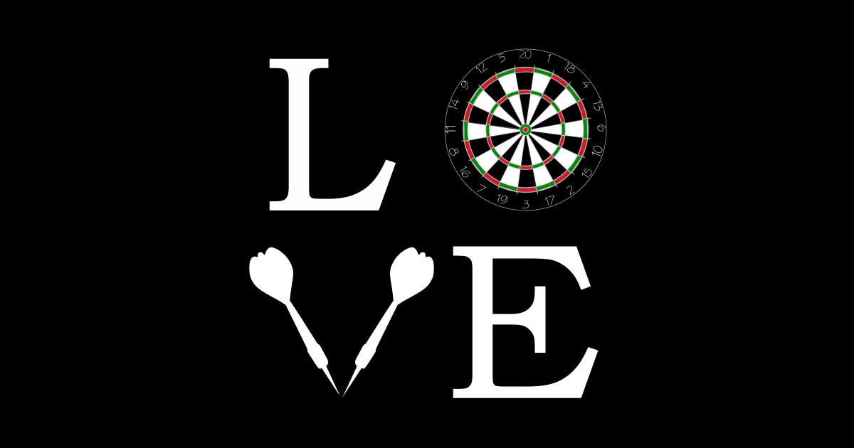 Dart love Dart Sticker TeePublic