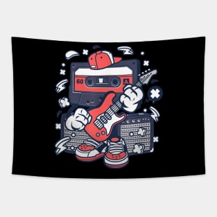 80s Hip Hop Cassette Tape Music Guitar Tapestry