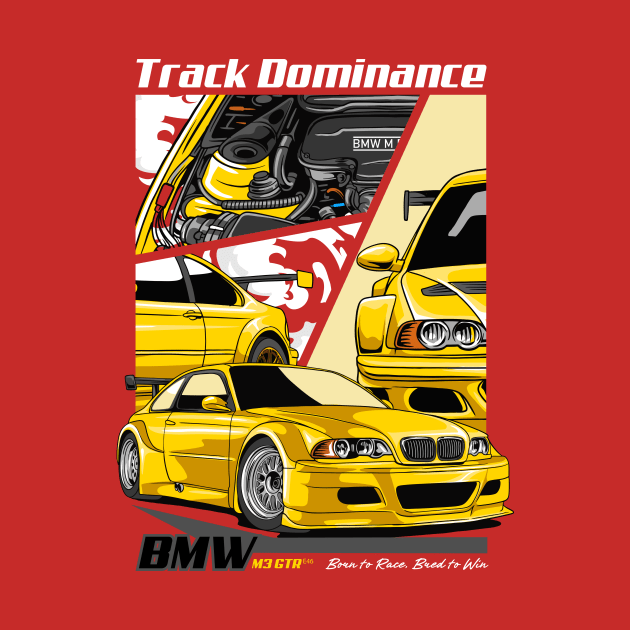 GTR E46 Track Dominance by Harrisaputra