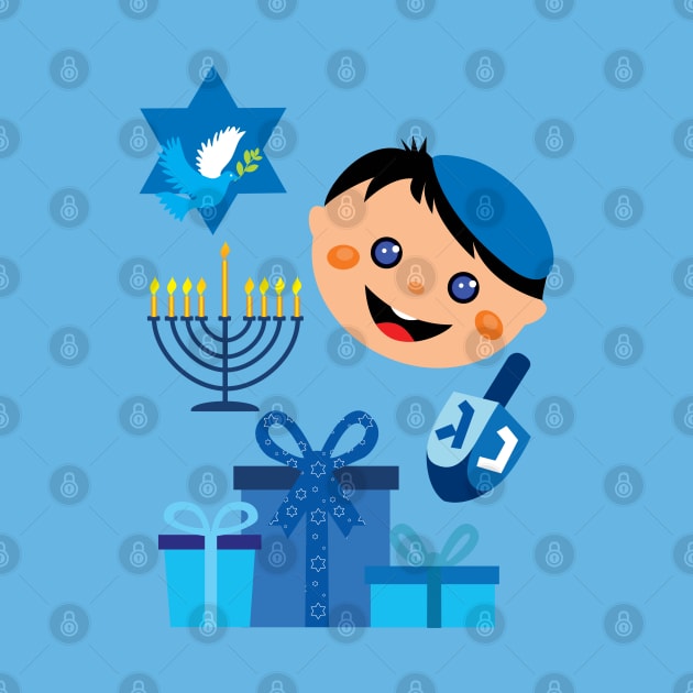 Cute Happy Hanukkah by FK-UK