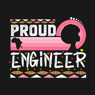 African American Engineer - black history month T-Shirt