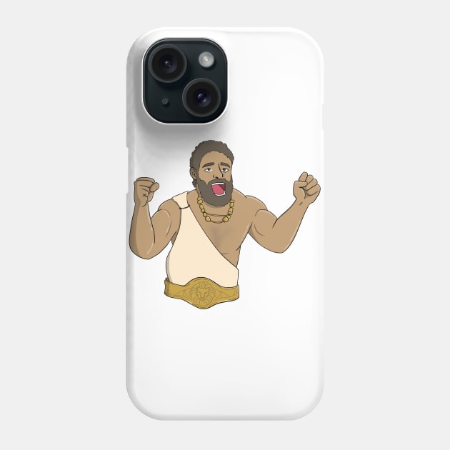 Testikles the Pankration Champion Phone Case by CosmicFlyer