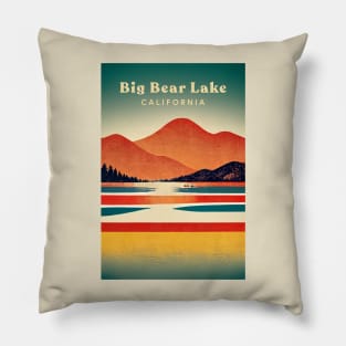 Big Bear Lake California Pillow