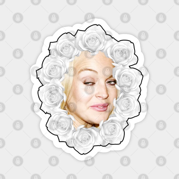 Lohan Floral Magnet by hunnydoll