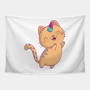 Cartoon Cat | Tabby Cat Tapestry