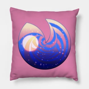 Pastel Moon Stone Pillow