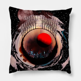 Fictional world. Pillow