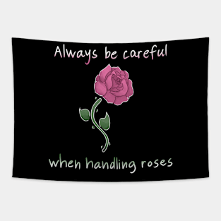 Valentine's Rose Tapestry