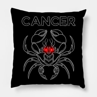 Cancer | Evil Red Eyed Crab Pillow