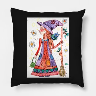 the waking dream witch Pillow