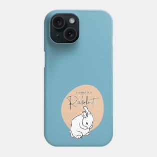 Timid rabbit Phone Case