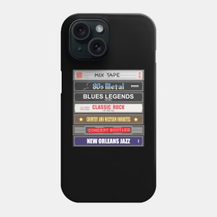 Cassette Stack (horizontal) Phone Case