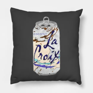 Coconut La Croix Pillow