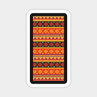 Colorful Geometric Pattern Phone Case 10 Magnet