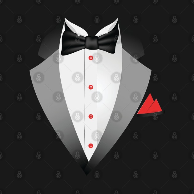 black & red tuxedo by joyTrends