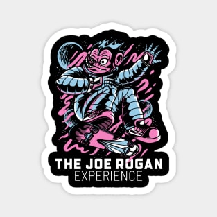 Joe Rogan Alpha Space Monkey Skater Magnet