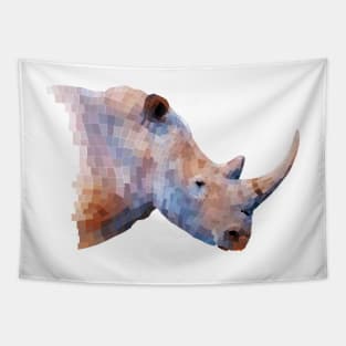 White Rhino Tapestry