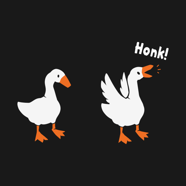 Goose Honk Goose Honk Crewneck Sweatshirt TeePublic