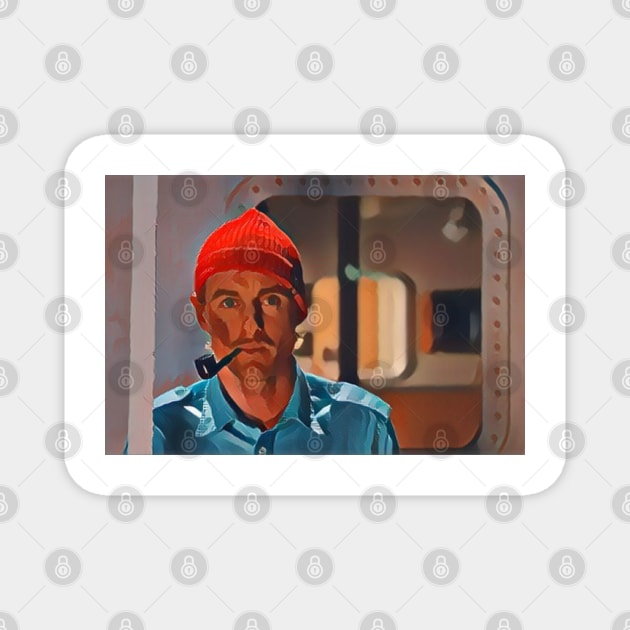 The Life Aquatic with Steve Zissou Ned Magnet by Chelsea Seashell