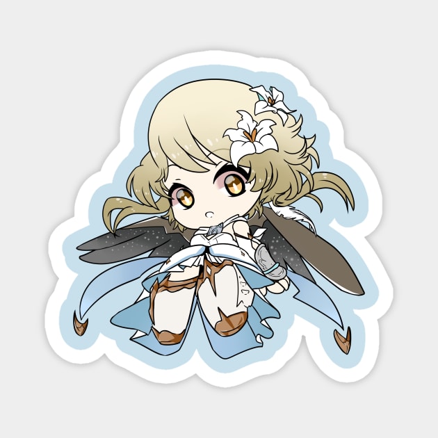 Traveler Genshin Chibi - Genshin Impact Game - Magnet | TeePublic