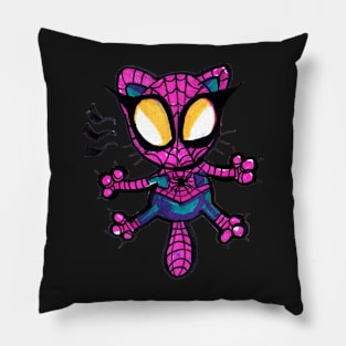 Spidercat Pillow