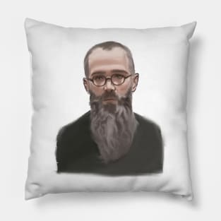 Anime of Saint Maximilian Kolbe Pillow