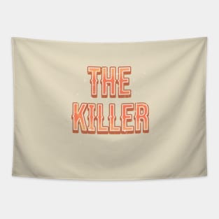 Killer Text vintage Tapestry